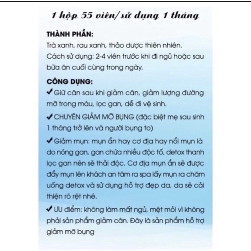 Giảm Mỡ Bụng Herd Detox SLine