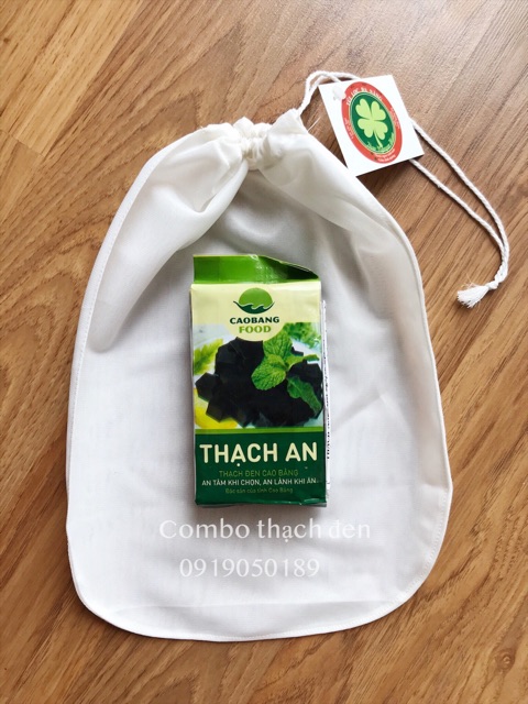 Thạch đen Cao Bằng ( dạng lá ép, không phải dạng bột nha)