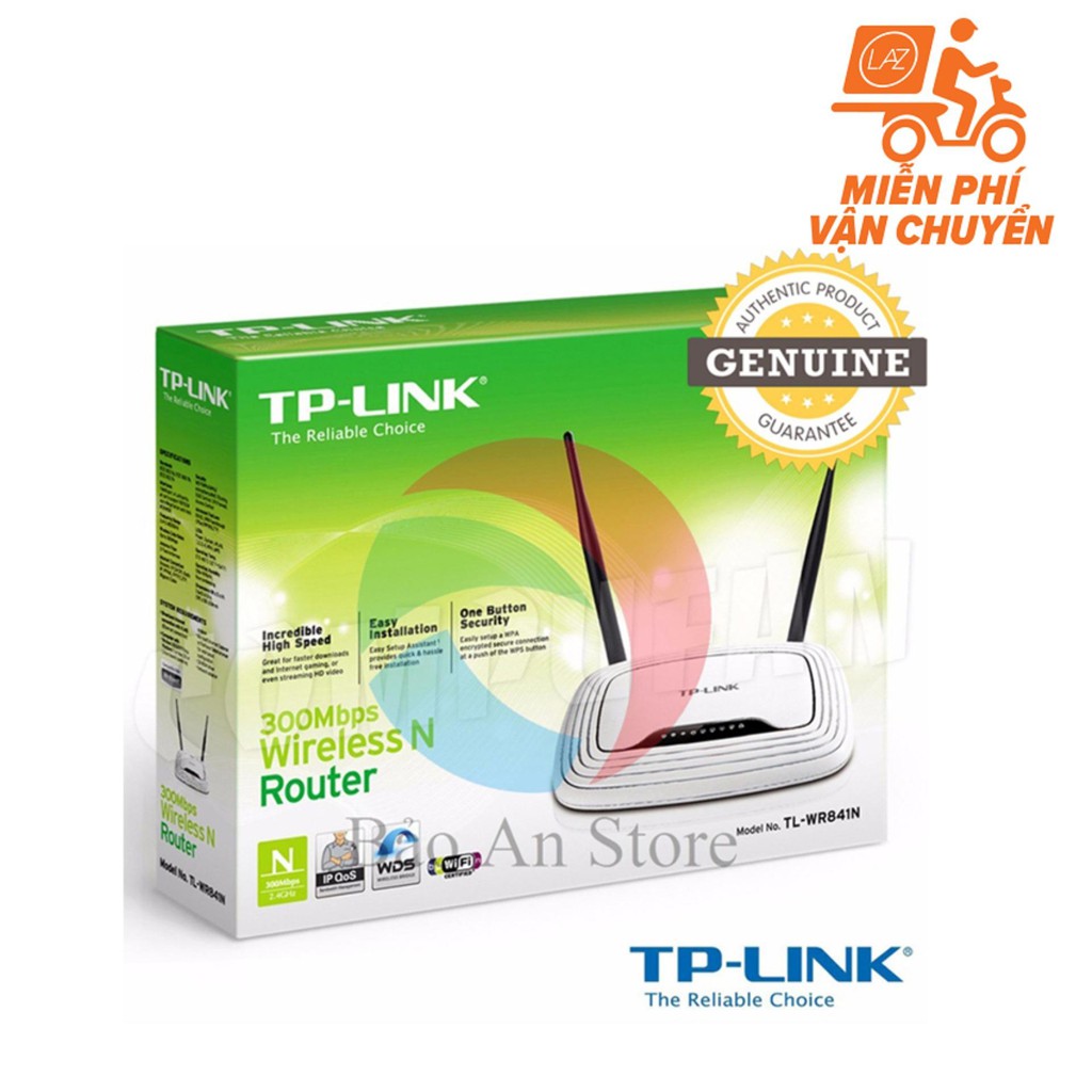 Router wifi TP-Link TL-WR841N New Edition 2017 (Trắng) - Tem ANC/TAKO 1000000369