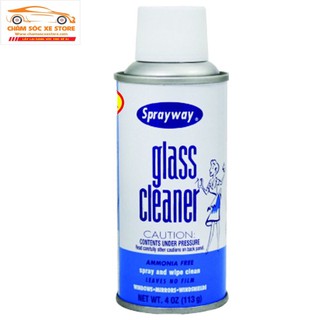 Sprayway 048 - Chai vệ sinh kính từ Mỹ Sprayway Glass Cleaner 113g