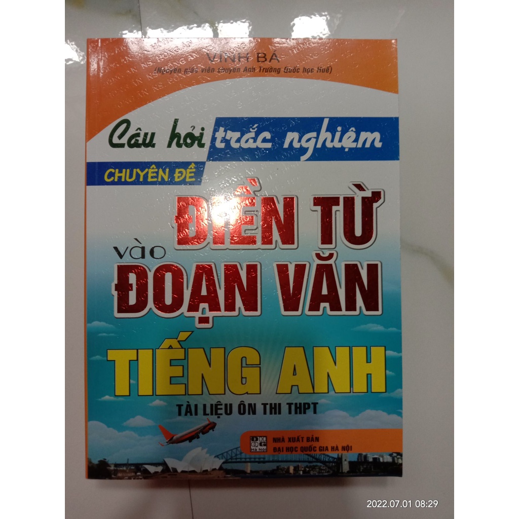 Sách Câu Hỏi Trắc Nghiệm Chuyên Đề Điền Từ Vào Đoạn Văn Tiếng Anh