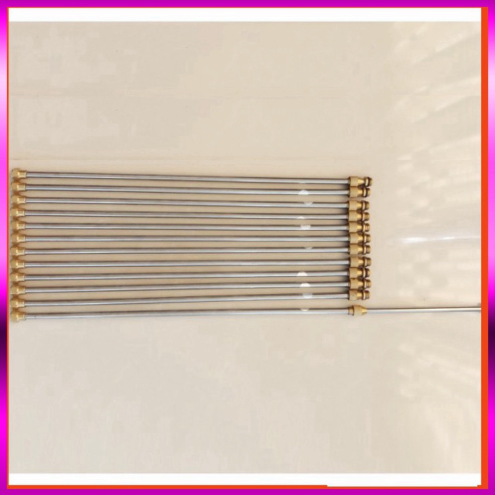 Cần Rút INOX 6 tấc tưới cây, phun thuốc BVTV chân ren 14- Kéo dài ra 120cm dùng cho bình phun thuốc.
