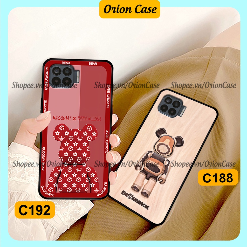 Ốp lưng Oppo A73 / A93 in hình bearbrick 3D thời trang, cá tính. ốp chống sốc, bền đẹp