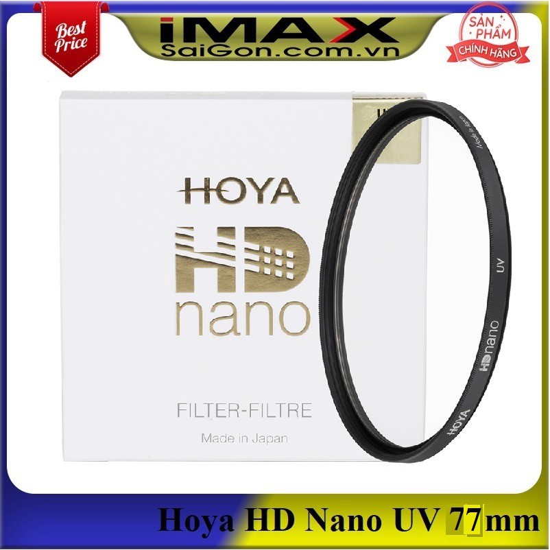 KÍNH LỌC FILTER HOYA HD NANO UV(HD3) 77MM ( Chính hãng TIXIAI phân phối )