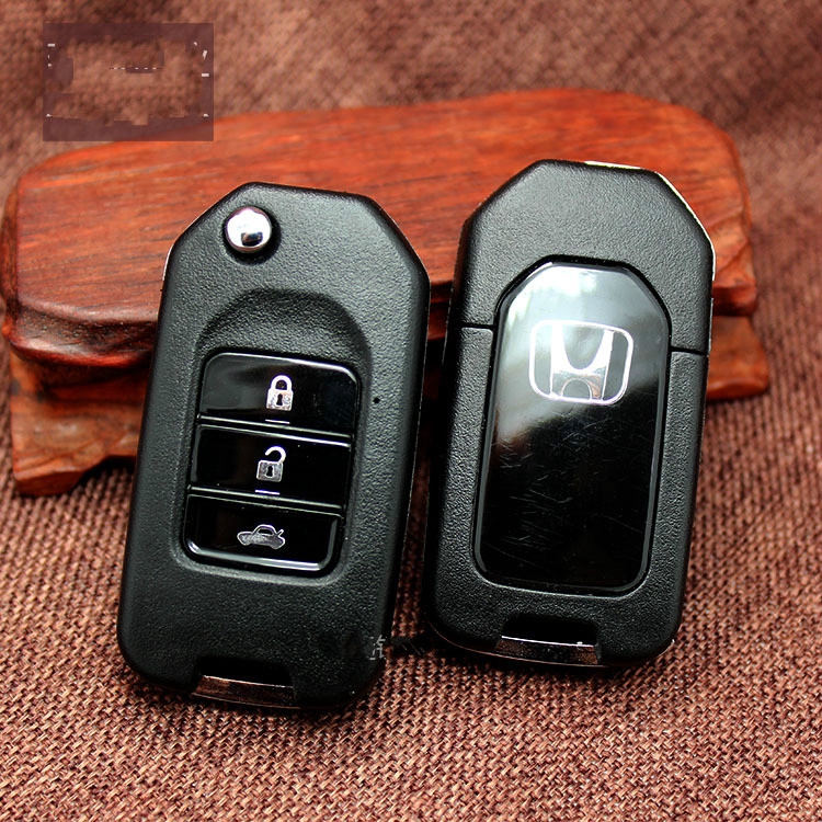 Vỏ chìa khóa điều khiển từ xa 2/3 nút cho Honda FIT XRV VEZEL CITY JAZZ CIVIC HRV BRV