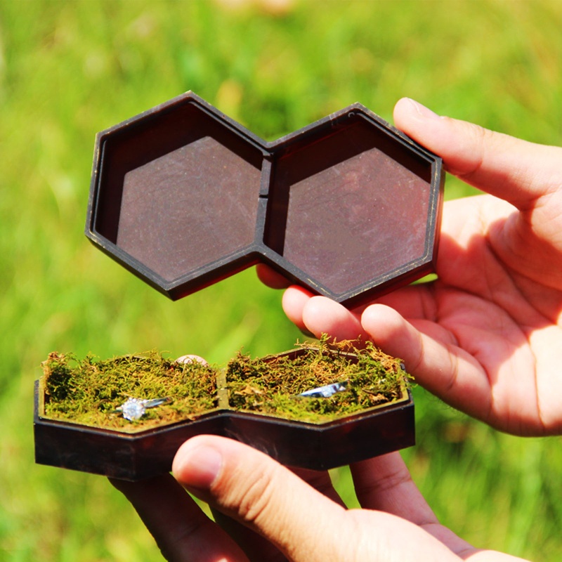 Bộ Khuôn Silicone Làm Hộp Trang Sức DIY