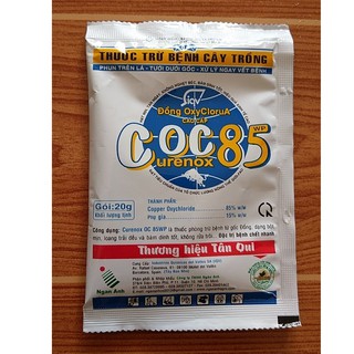 COC 85 THUỐC TRỪ NẤM BỆNH, DIỆT VI KHUẨN