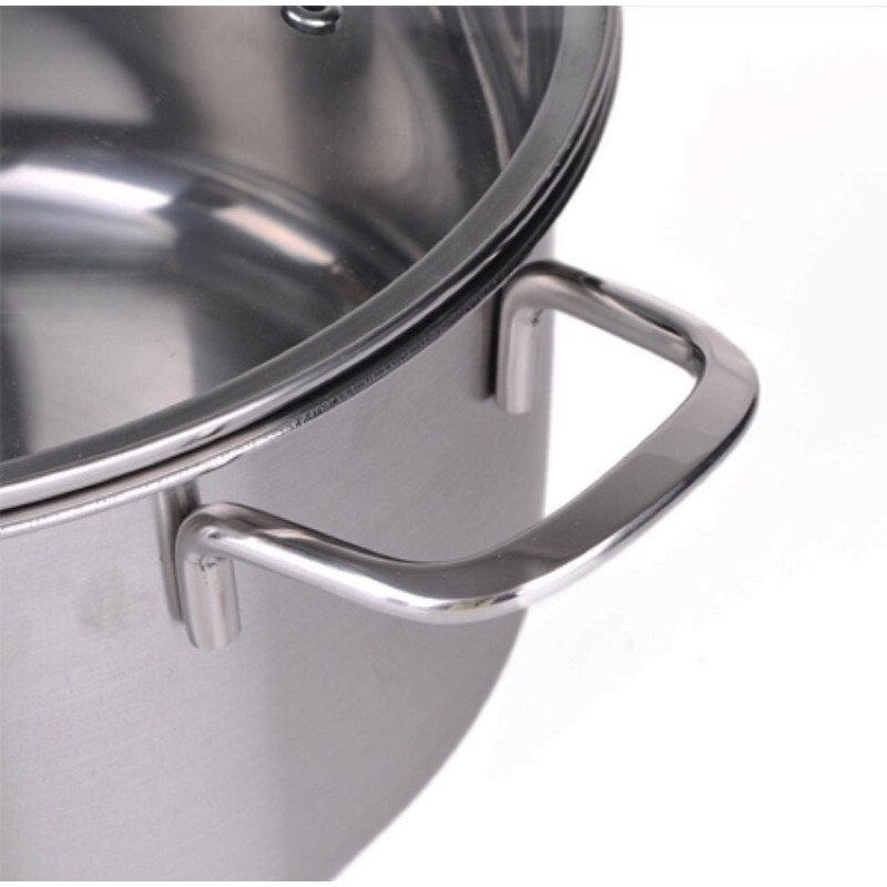 Nồi INOX 3 Đáy Nắp Kính Việtcook Sezi