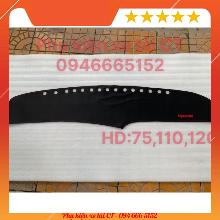 Thảm taplo chống nắng xe tải Hyundai:N250,H150,H100,HD:75,110,120,65,72,78,99