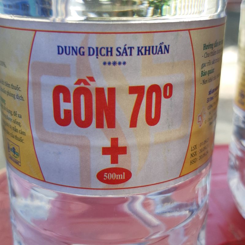 Cồn YTe Hương sả chanh 70 Độ Chai to 500ml.( vòi xịt thông minh vói 3chế độ)