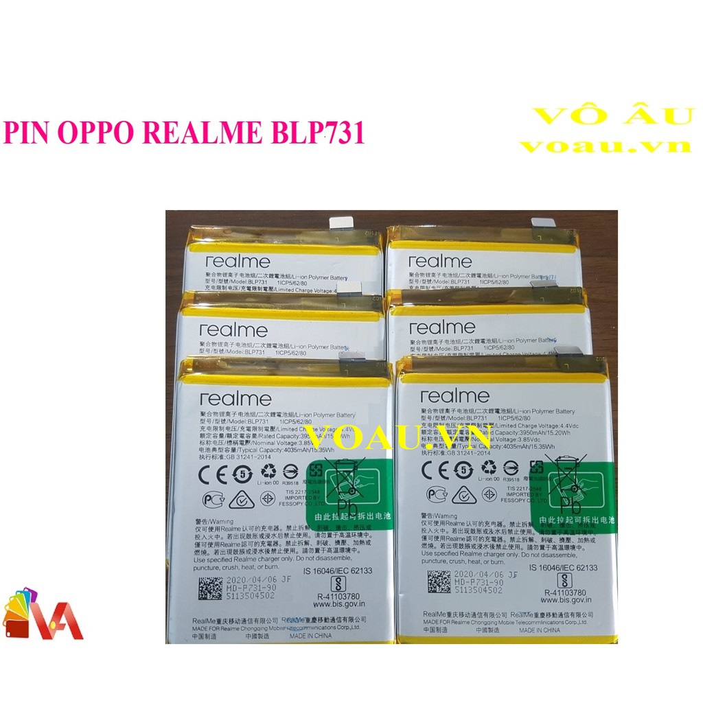 PIN OPPO REALME BLP731