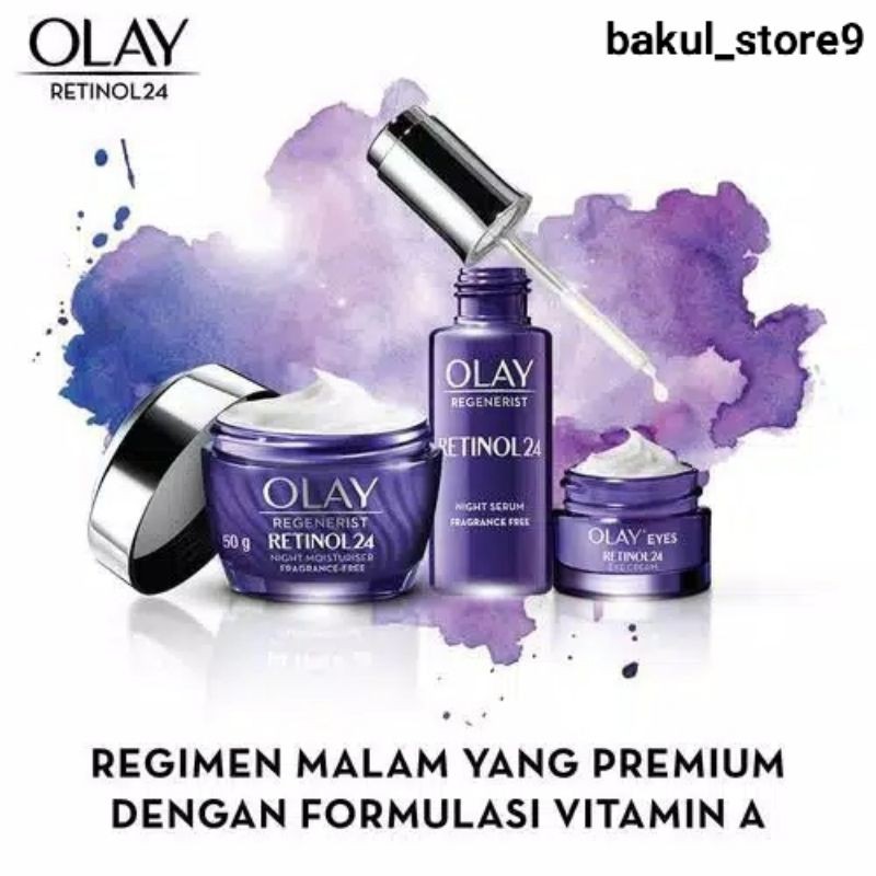 (Hàng Mới Về) Kem Retinol Olay Regenerist 24g 50g Chăm Sóc Da Chống Lão Hóa