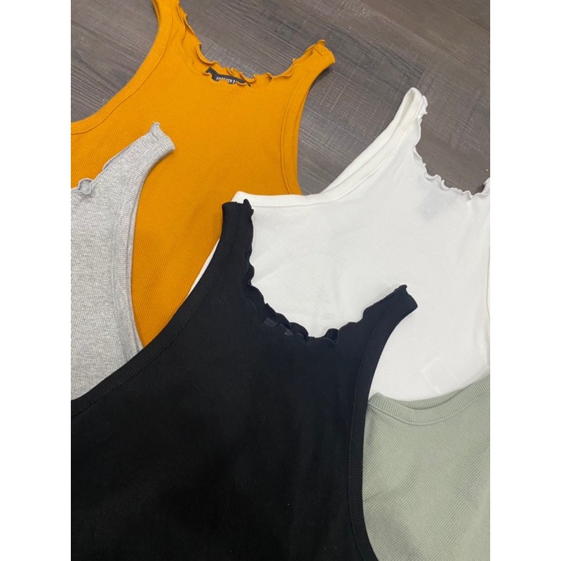 Áo ba lỗ cuốn biên F21 | BigBuy360 - bigbuy360.vn