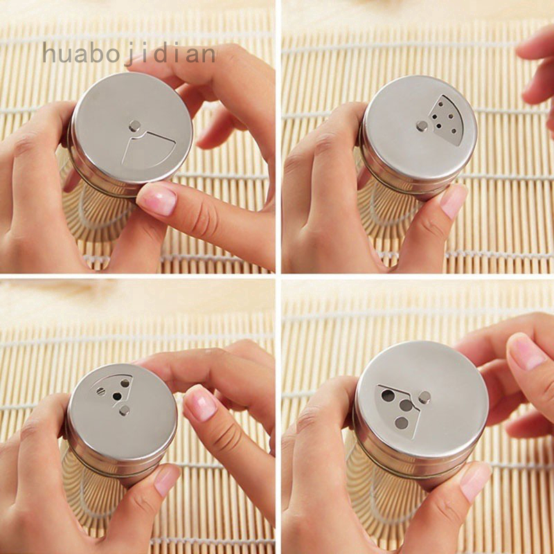 Lọ Đựng Gia Vị Bằng Thép Không Gỉ Huabojidian