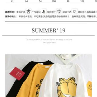 (Order) Áo phông thun UNISEX mèo GARFIELD