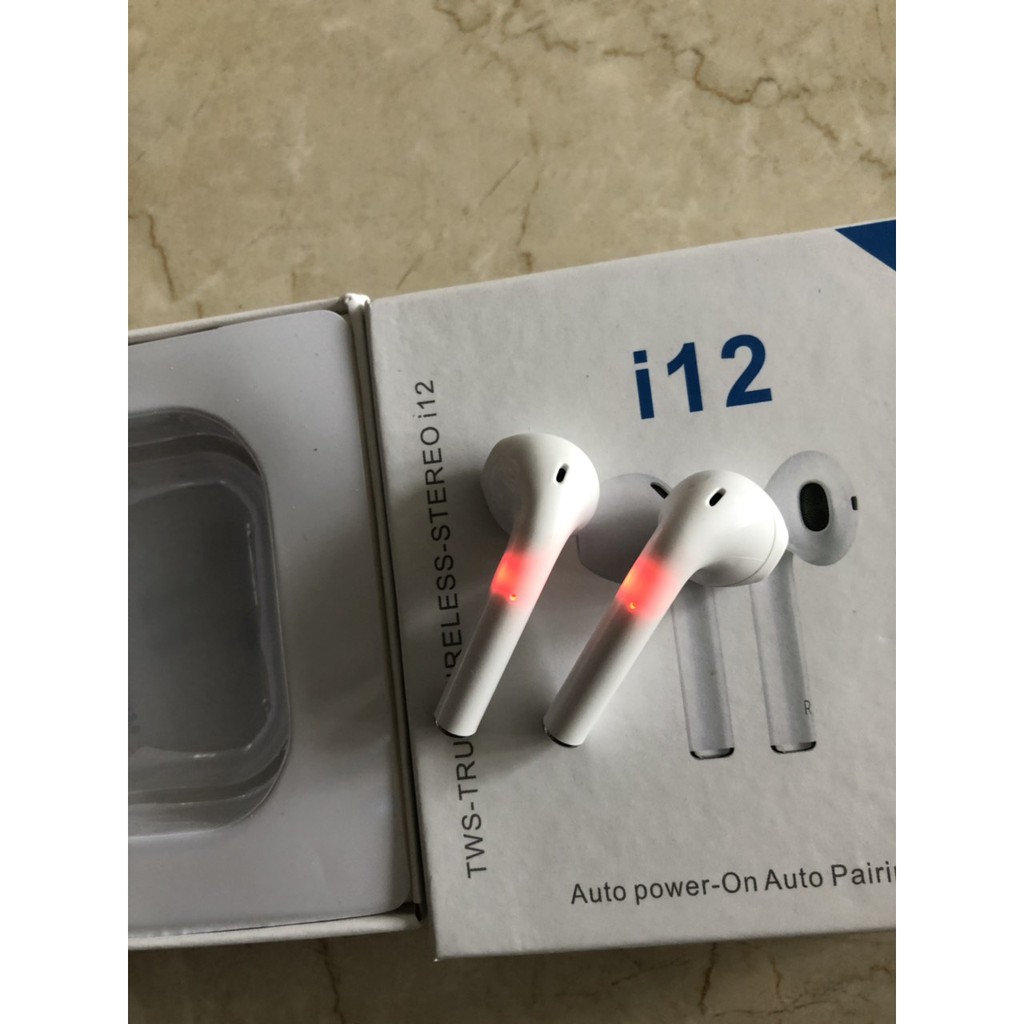 Tai Airpod Bluetooth i12 2020 Tws Bluetooth 5.0 Stereo Super Bass -  TAI NGHE BLUETOOTH 2 TAI