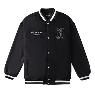 Áo khoác Varsity jacket la mã JOGGER Bomber bóng chày Unisex Nam Nữ