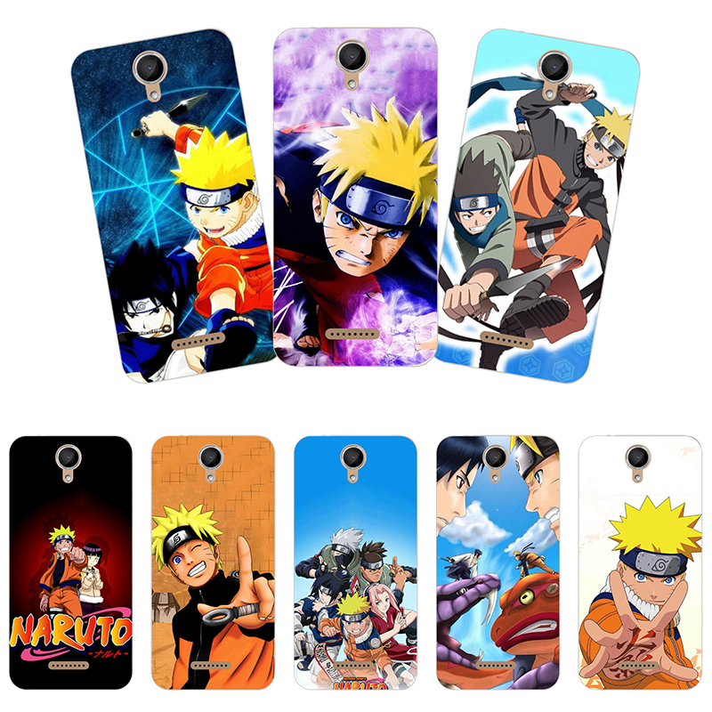 Silicone Ốp Điện Thoại Silicon In Hình Naruto Thời Trang Cho Wiko Jerry 2 5.0 Inch Wiko Jerry 2