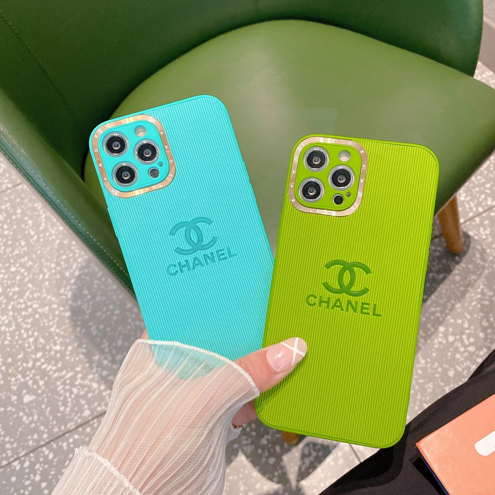 Ốp điện thoại in logo cá tính bảo vệ camera cho iPhone 12 11 pro max xs max xr x 8 7 plus