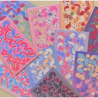 🎀 Sticker ruy băng trang trí ảnh...🎗