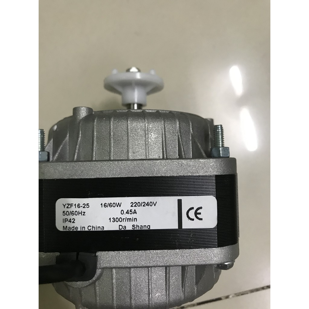 quạt tủ coca, quạt tủ mát, tủ đông 60W / motor quạt tủ mát 60W