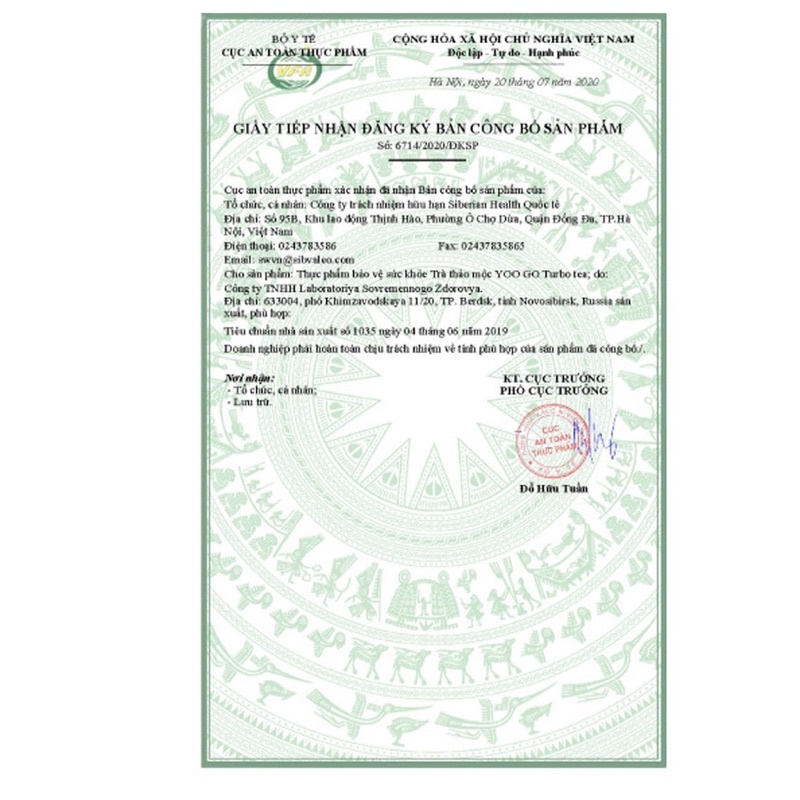 Kho Việt Trà tiêu hoá thải mỡ giảm cân yoogo turbo