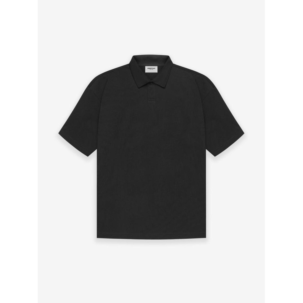 ⚡️[CHỈ 1 NGÀY] - Áo Polo FEAR OF GOD ESSENTIALS 3D silicon SS21 (Black/Stretch Limo), áo polo FOG | BigBuy360 - bigbuy360.vn