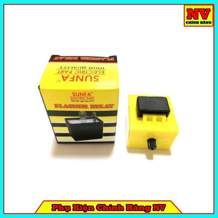 Cục Chớp Xi Nhan Điện Tử Điều Chỉnh Được Tốc Độ Chớp Nhanh Chậm Xin Nhan Xe Máy Có Núm Chỉnh