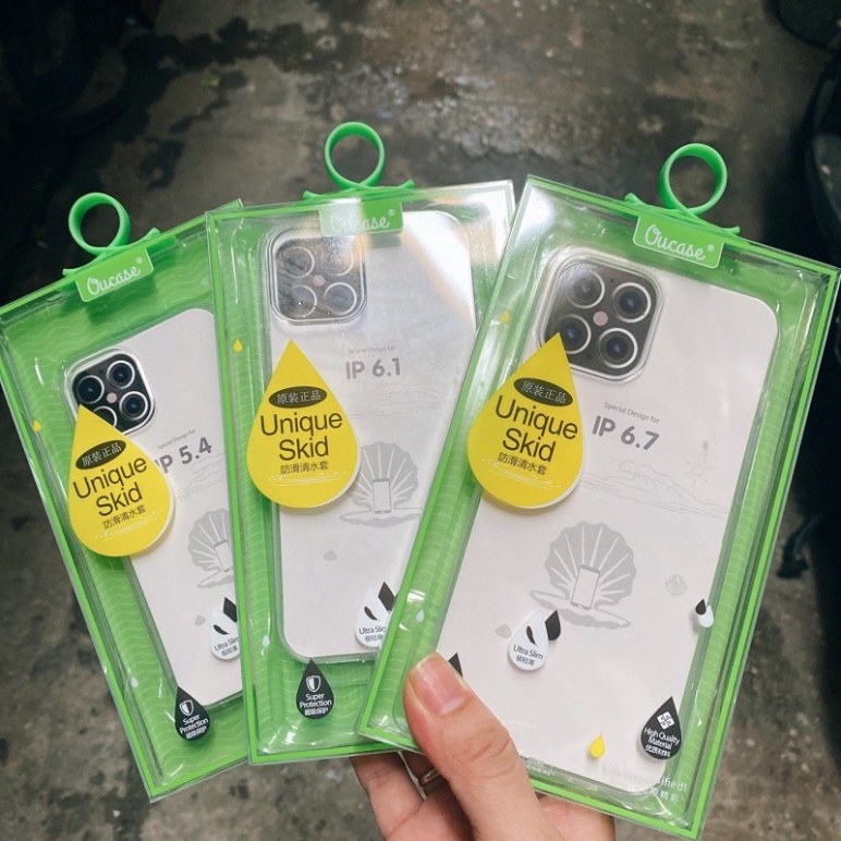 Ốp Vu case trong suốt Iphone 12/ Ip12 pro/Ip12 pro max ❤️