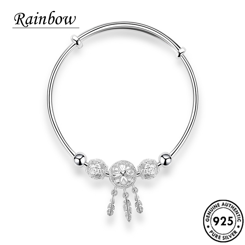 Vòng tay bạc 925 thiết kế dreamcatcher dành cho nữ