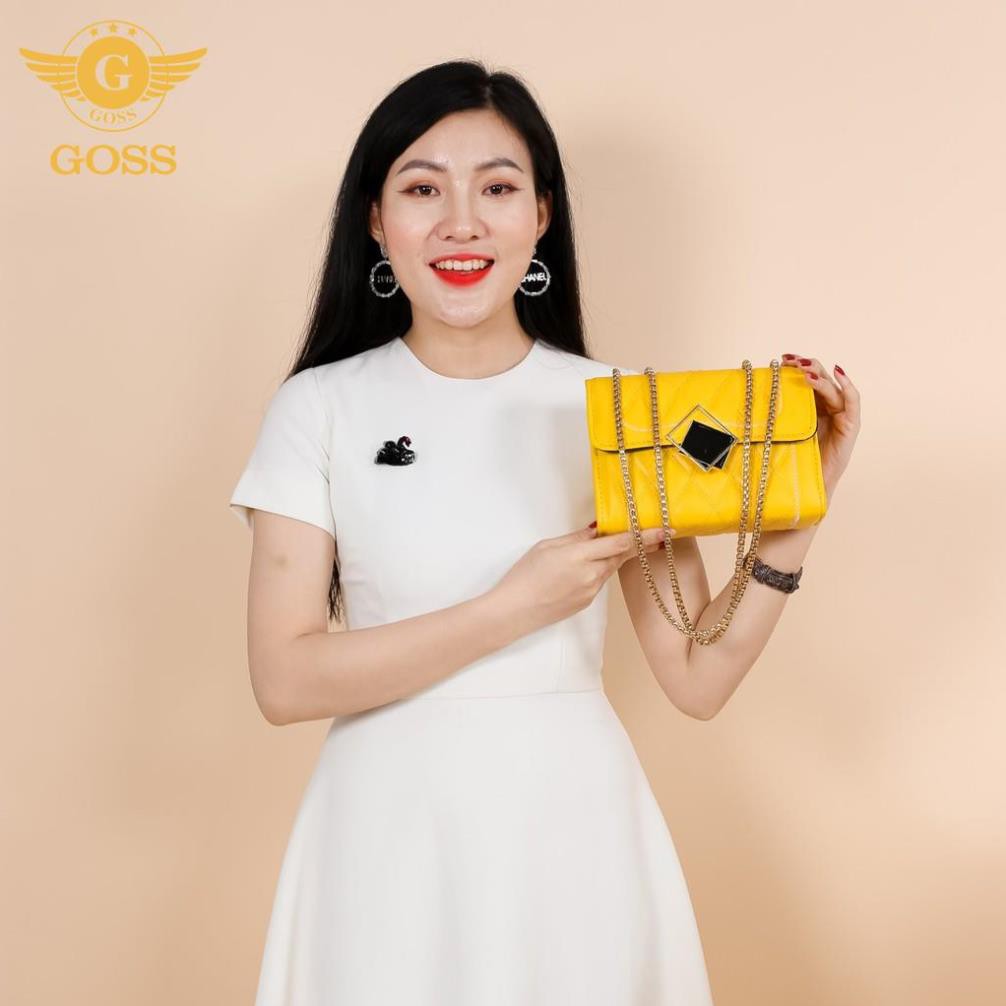 12.12 ⭐FREESHIP⭐ Túi Xách Nữ Trần Trám Khóa Mặt Kính GOSS !!