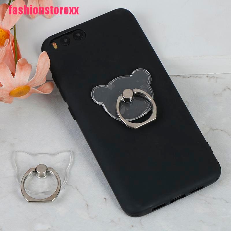 FA Clear mount holder mobile phone holder stand finger ring support desk cell phone | BigBuy360 - bigbuy360.vn