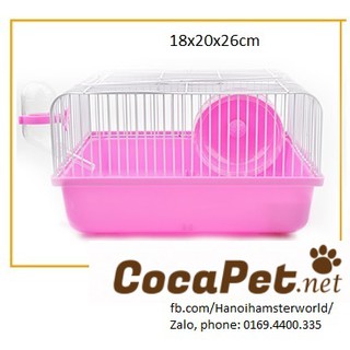 (Sale kịch sàn khai trương) Lồng hamster minifull đủ đồ như hình