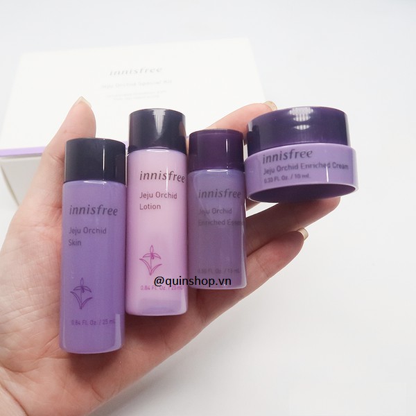 Bộ Dưỡng Da Chống Lão Hóa Innisfree Jeju Orchid Special Set