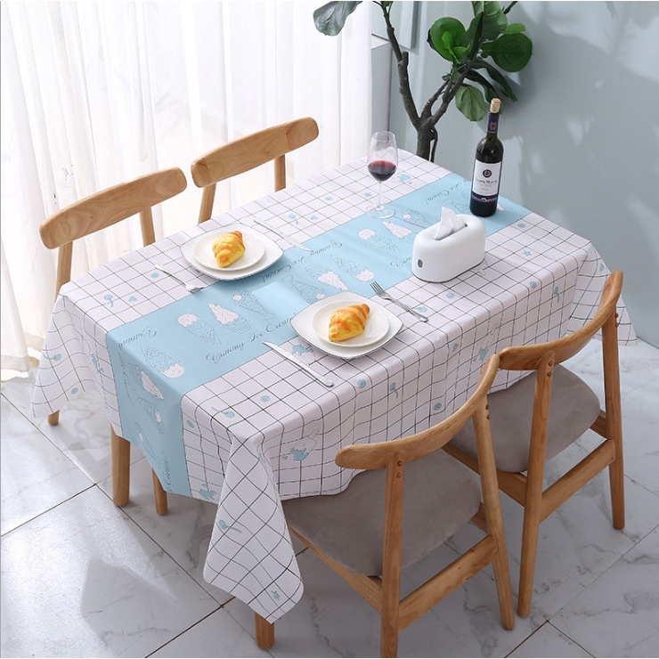 Nhiều mẫu Khăn trải bàn nhiều họa tiết PVC không thấm nước kích thước 90cmx137cm, khăn làm phông nền chụp ảnh, picnic
