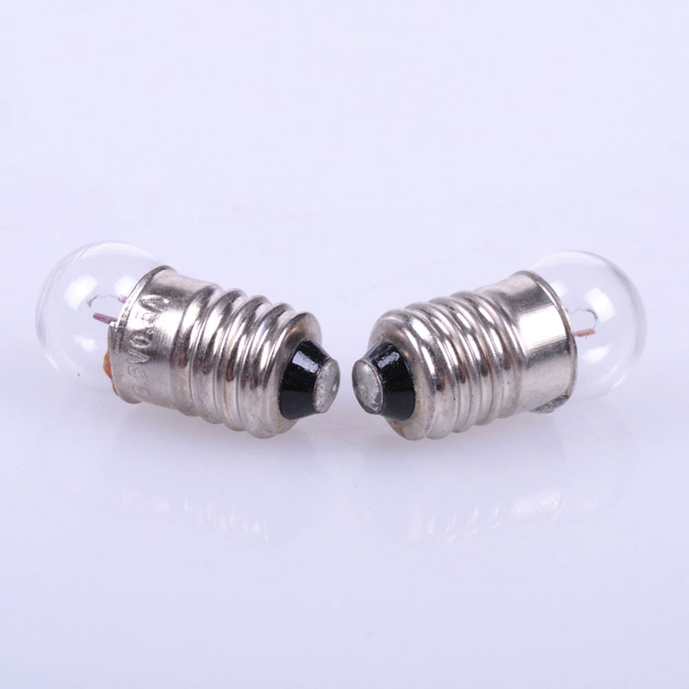Bộ 5 bóng đèn mini E10 đế đinh tán 2.5V 0.3A cho phòng thí nghiệm