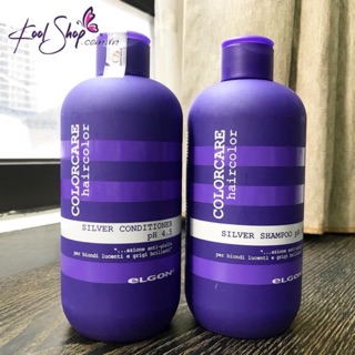 💕 Gội Xả Tóc Bạch Kim Elgon Colorcare Silver💕