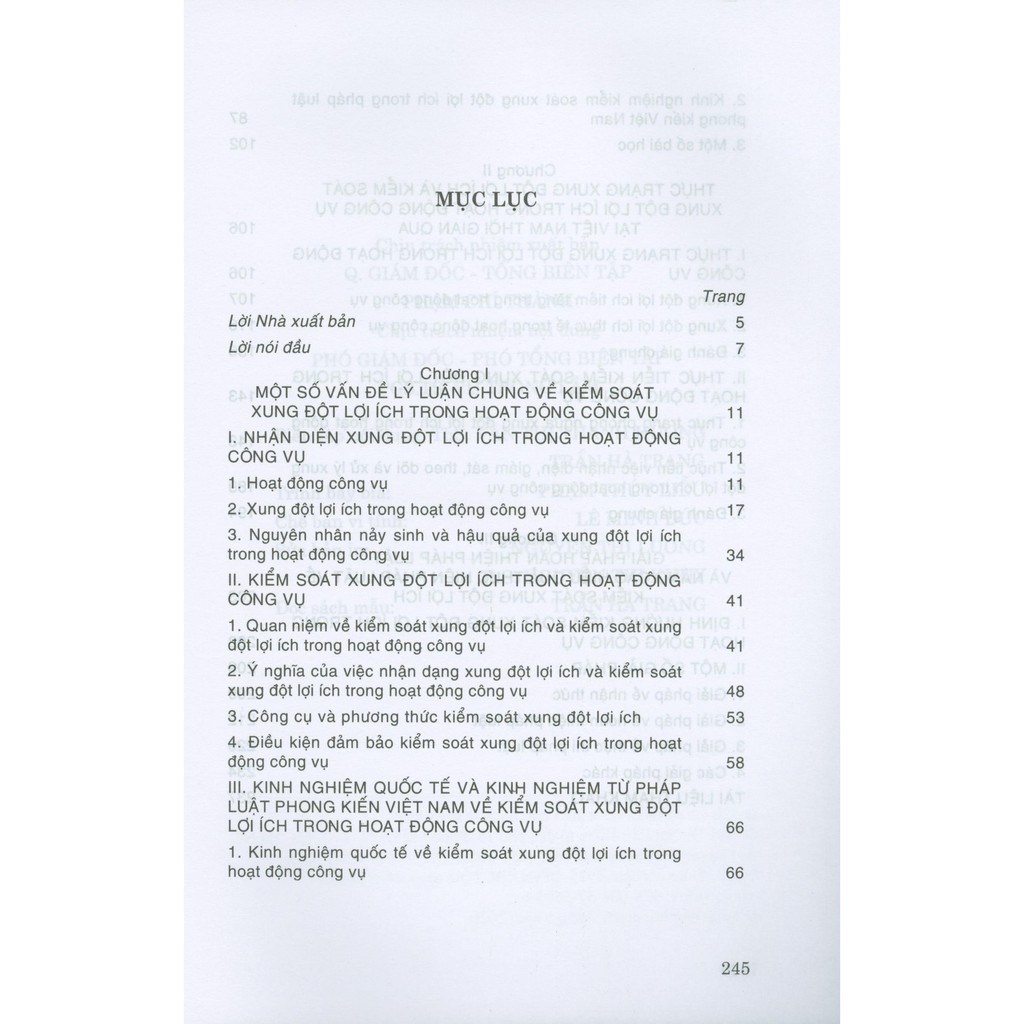 Sách - Kiểm Soát Xung Đột Lợi Ích Nhóm Trong Hoạt Động Công Vụ Nhằm Phòng Ngừa Tham Nhũng Ở Việt Nam Hiện Nay | BigBuy360 - bigbuy360.vn