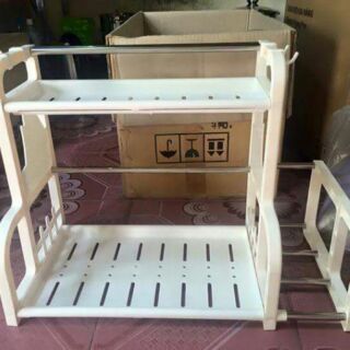 Giá để gia vị có chỗ cài dao và chỗ để thớt