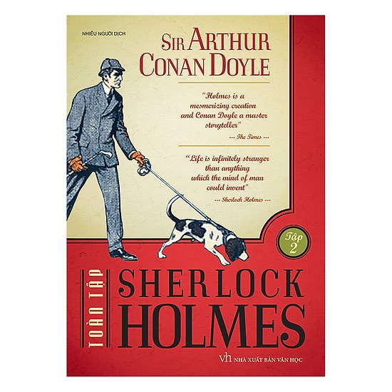 Sách - Trọn Bộ 3 Tập Sherlock Holmes Toàn Tập (Tái Bản)