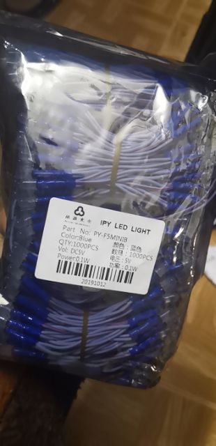 Led ruồi 5mm điện 5V -12V dây đồng