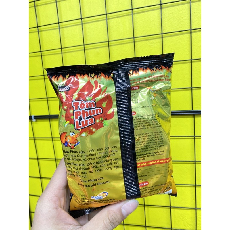 Mì Omachi Tôm Phun Lửa gói 77g | BigBuy360 - bigbuy360.vn