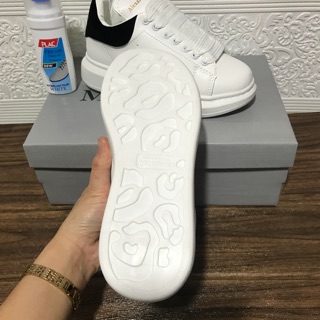 Giày MC Gót Nhung nam nữ+tẩy giày(hộp+phụ kiện)