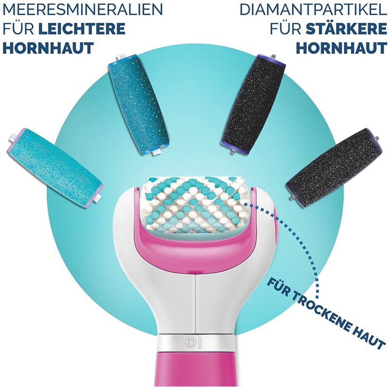 Máy chà gót chân tẩy tế bào chết Scholl Velvet Smooth Bản Cao Cấp -Hàng Úc