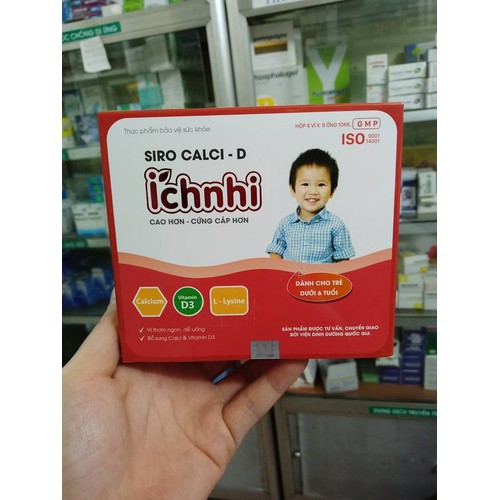 Calci D ích nhi cho trẻ dưới 6 tuổi