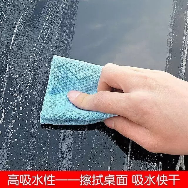 Khăn lau đa năng bếp 25*25cm, bát đĩa, cốc chén thấm nước chống dính dầu mỡ