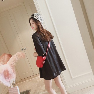 Áo thun lụa dài tay cổ tròn thời trang cho nữ