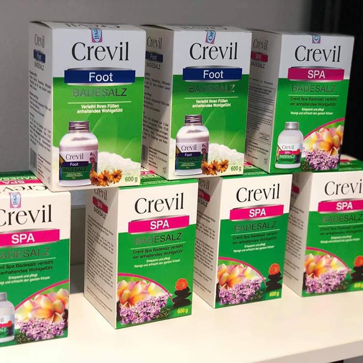 [KHUYẾN MẠI COMBO] Mua 2 Muối Tắm SPA Tặng 1 Hộp DDVS CREVIL 100ml | BigBuy360 - bigbuy360.vn