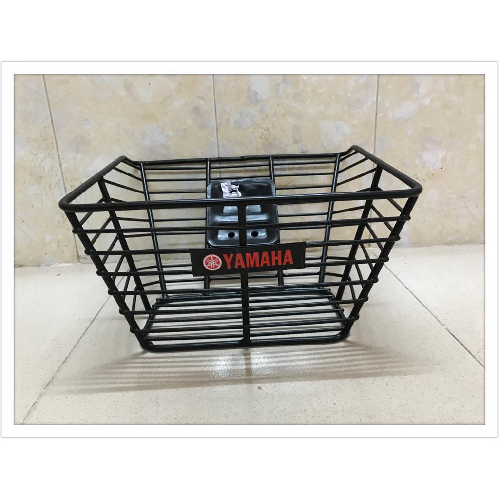 Rổ đen 10li xe Wave lớn, Wave Am RS, S100, Sirius - rổ đen sọc ngang