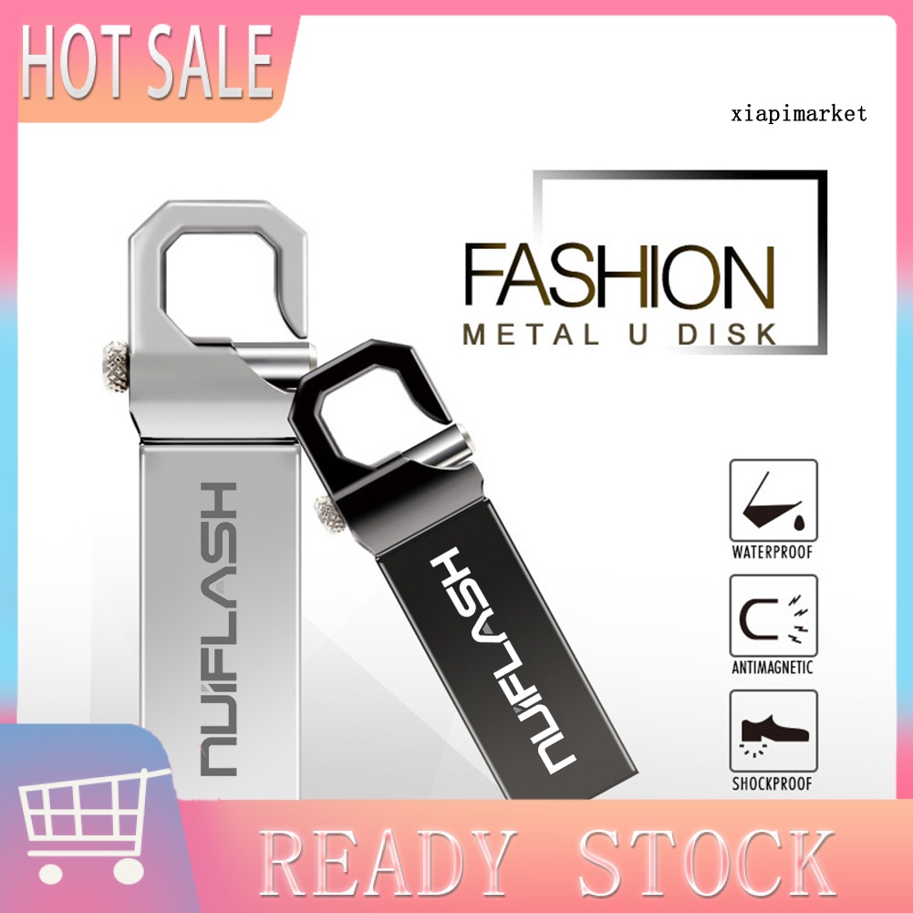 MAT_Nuiflash 4-128GB Metal Mini USB 3.0 Disk Data Storage Flash Drive for PC Laptop